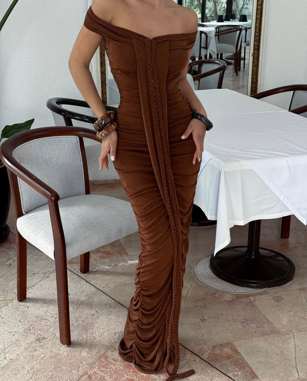 Robe Marron Bali