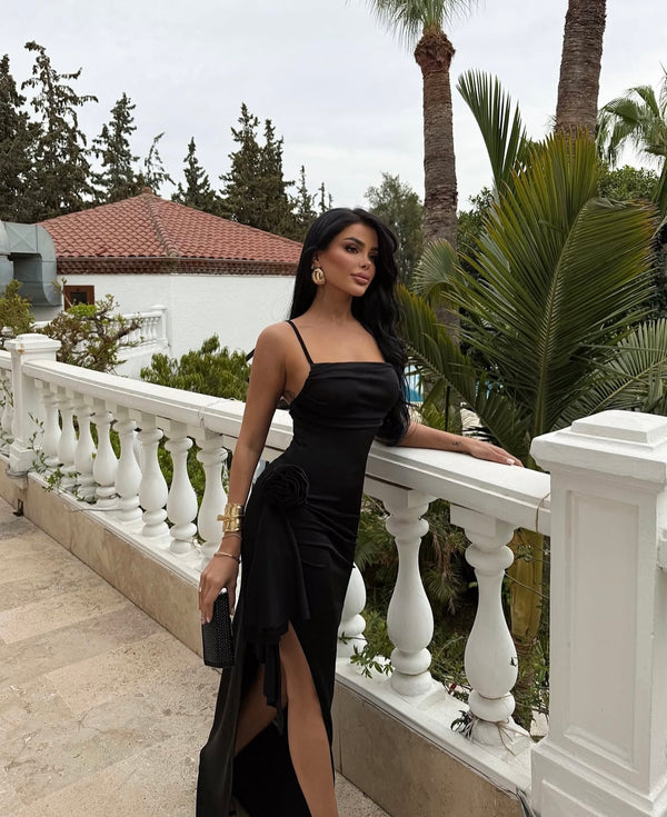 Robe Noire Saint-Tropez 🖤