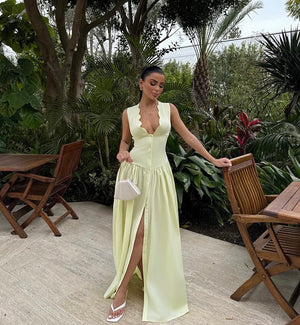 Robe Jaune Calvi 💛✨