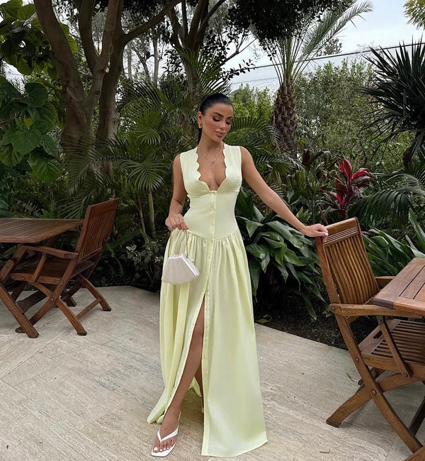 Robe Jaune Calvi 💛✨