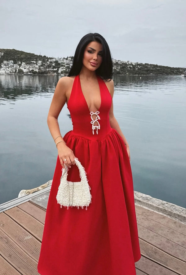 Robe Rouge Dolce Vita ❤️