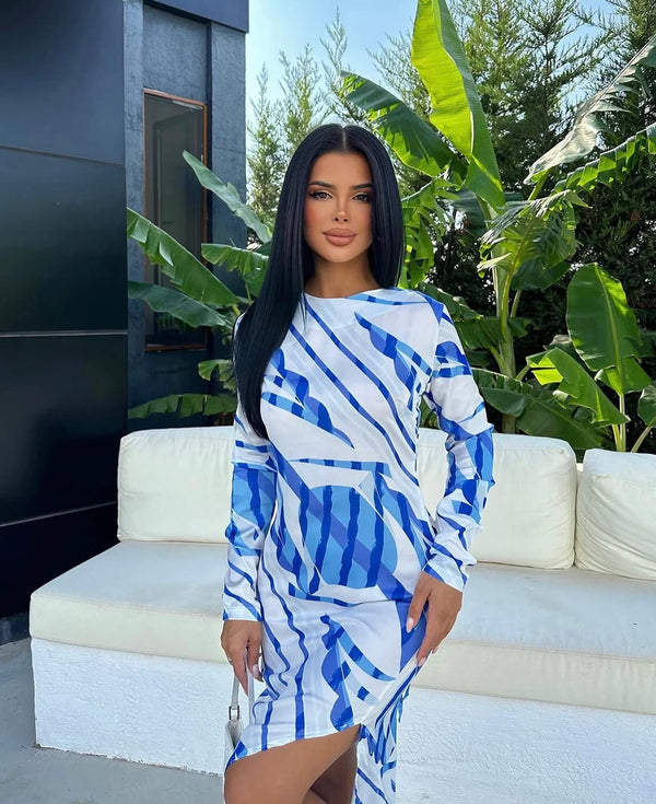 Robe Blue BOHEMIA