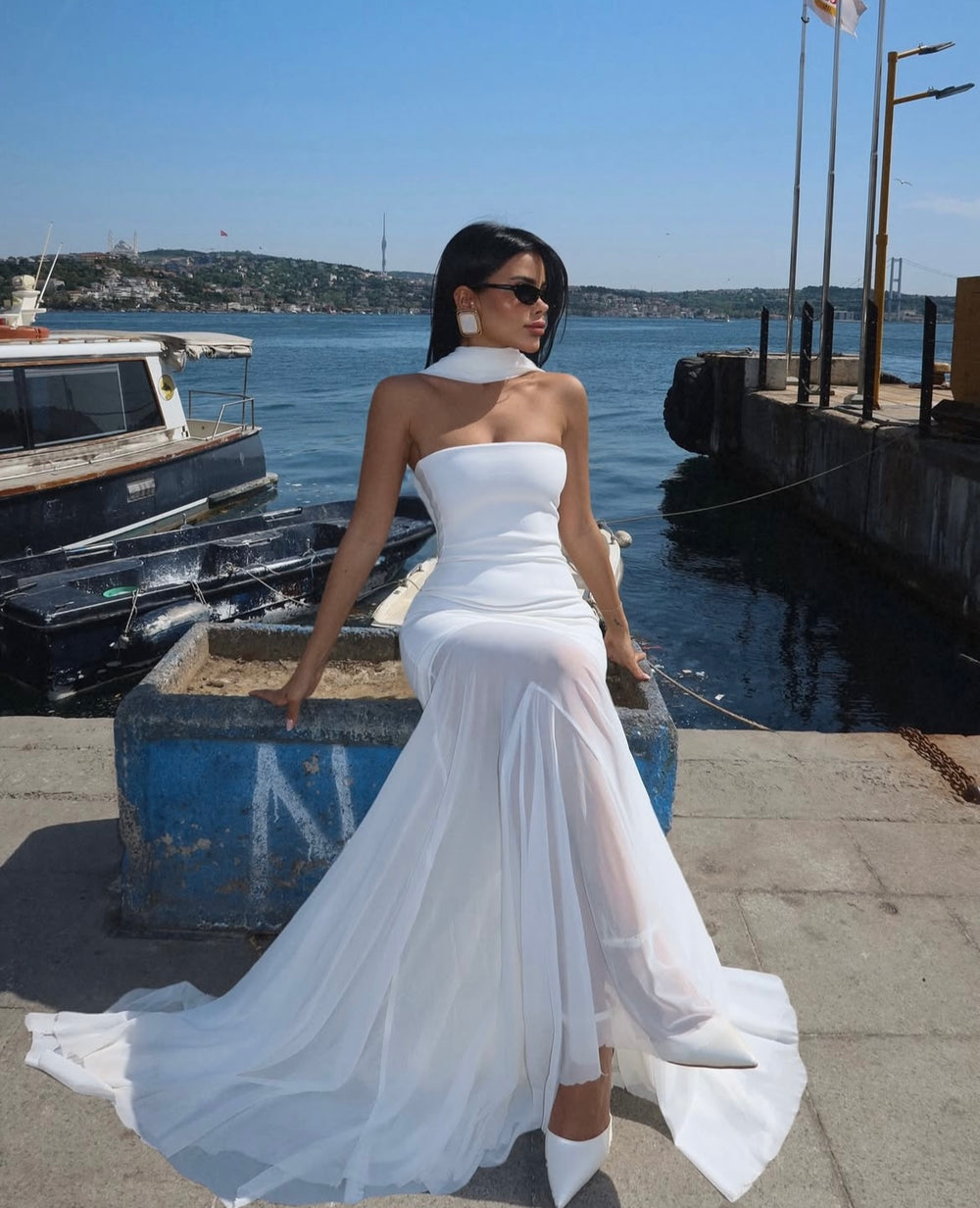 Robe Blanche Chloé