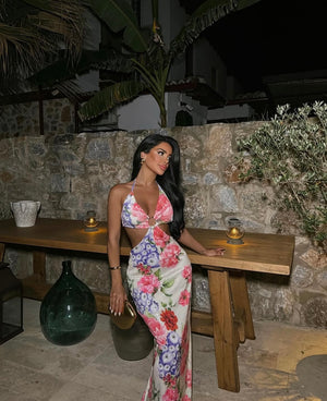Robe Flowers BORA BORA