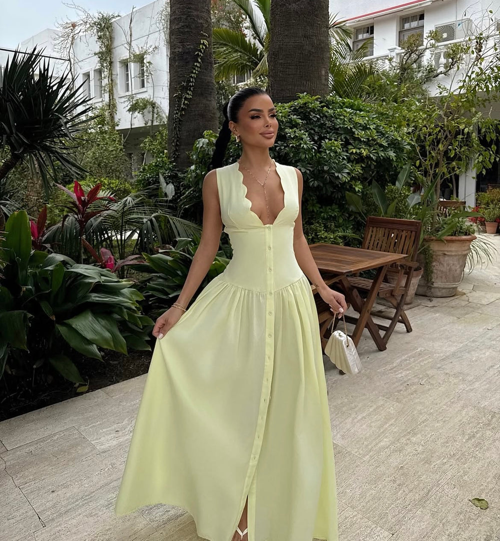 Robe Jaune Calvi 💛✨