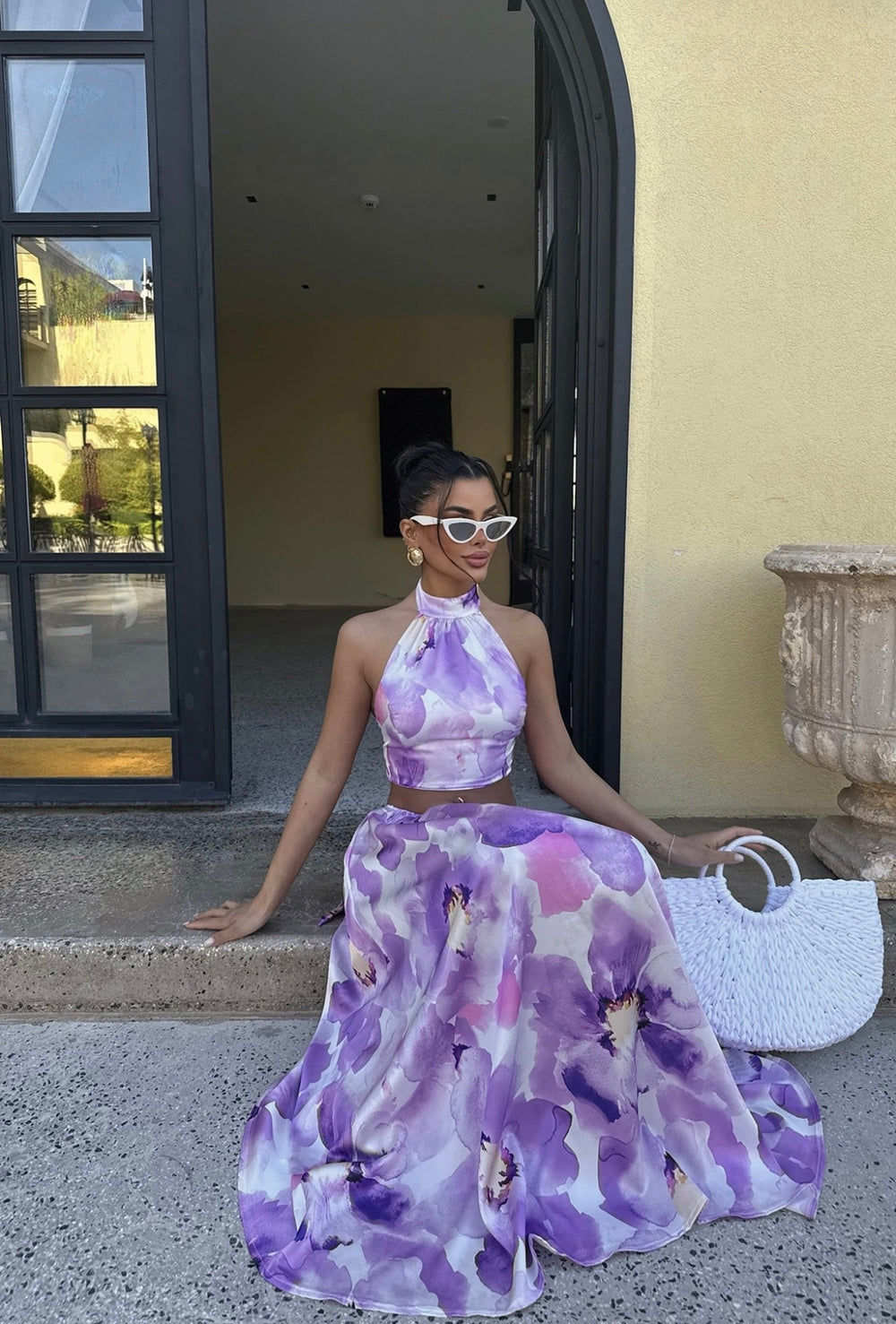 Ensemble Flowers Violet 💜