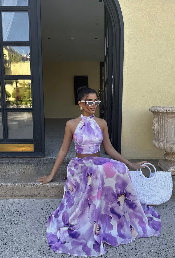 Ensemble Flowers Violet 💜