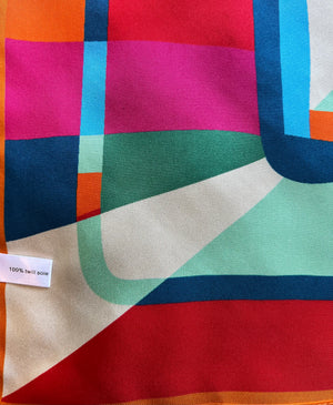Carré Twill Soie NOMADE