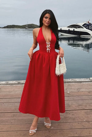 Robe Rouge Dolce Vita ❤️