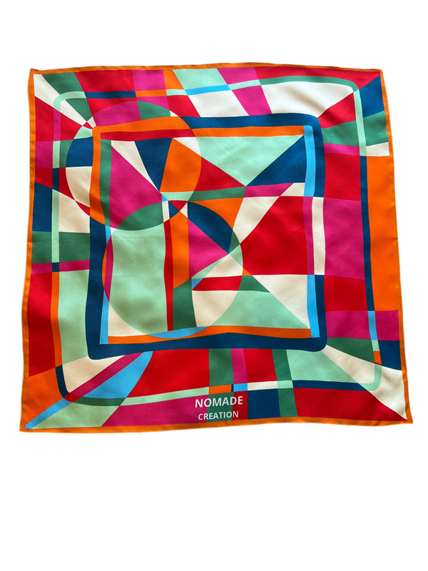 Carré Twill Soie NOMADE