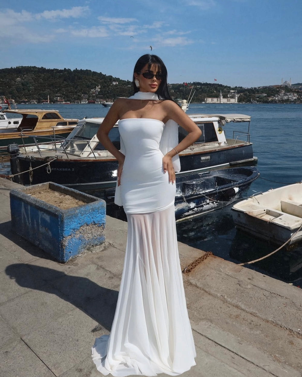 Robe Blanche Chloé