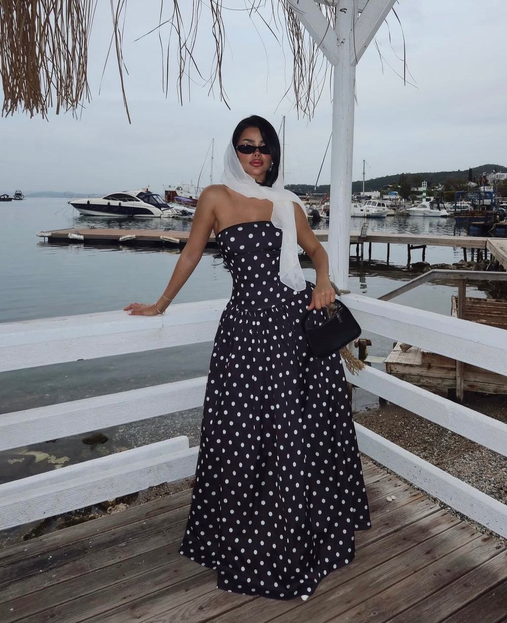 Robe Pois Valentina 🤍