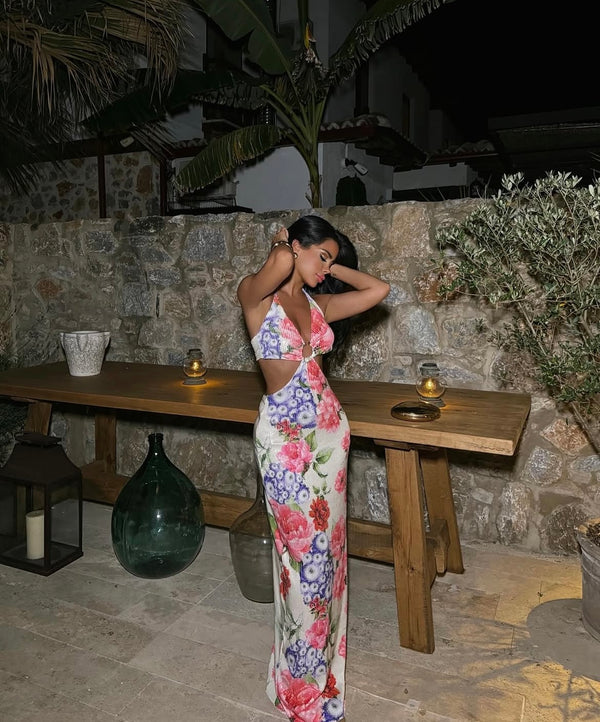 Robe Flowers BORA BORA