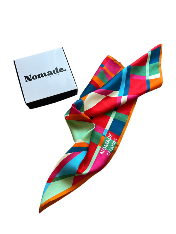 Carré Twill Soie NOMADE