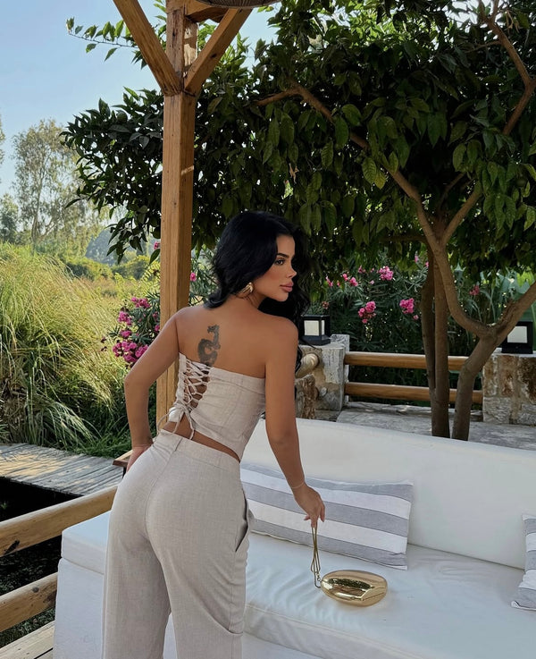 Ensemble Lin Beige Maria