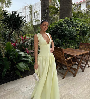 Robe Jaune Calvi 💛✨