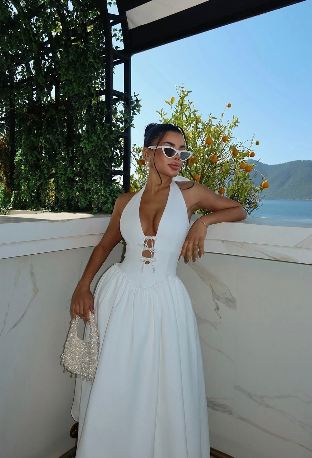 Robe White Dolce Vita 🤍