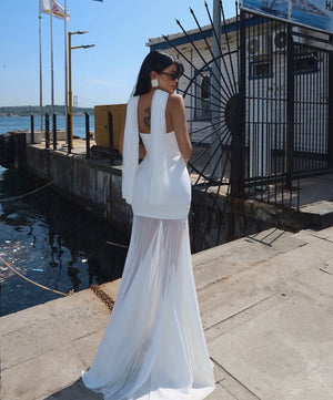 Robe Blanche Chloé