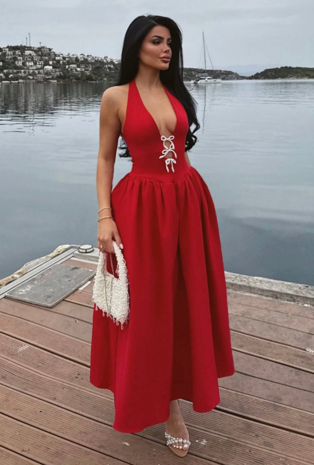 Robe Rouge Dolce Vita ❤️