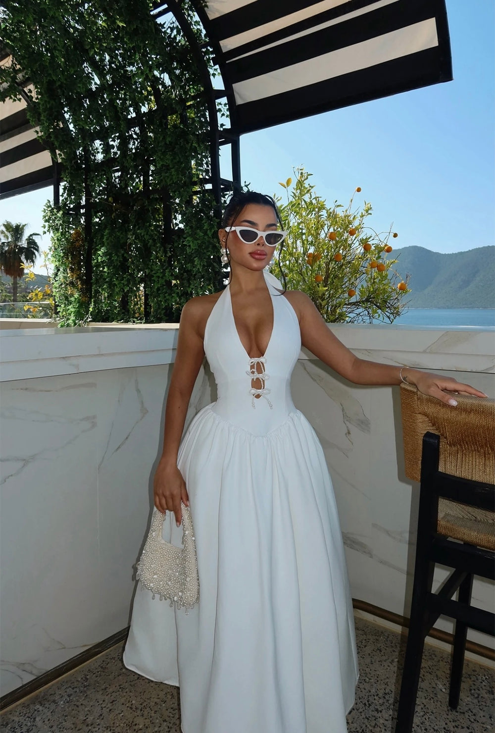 Robe White Dolce Vita 🤍