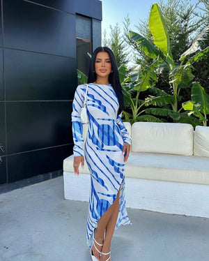 Robe Blue BOHEMIA