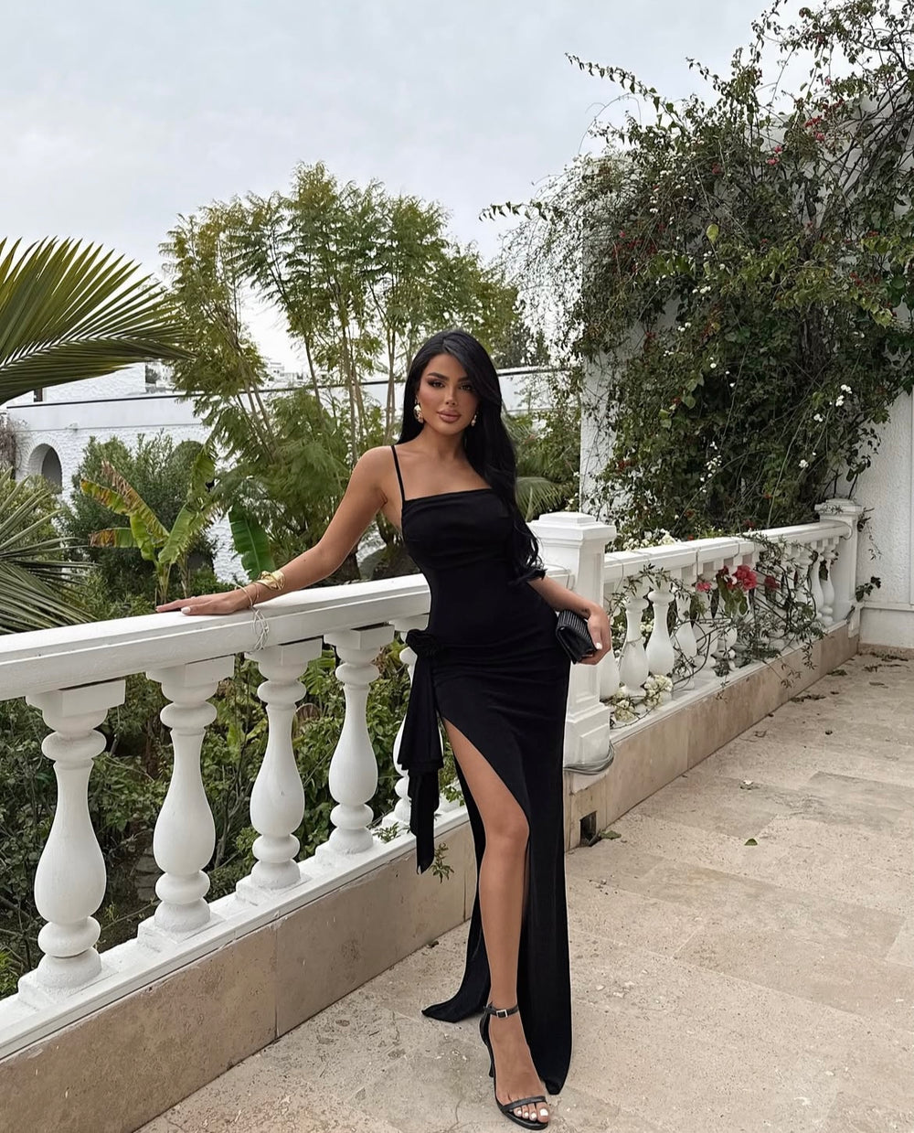 Robe Noire Saint-Tropez 🖤
