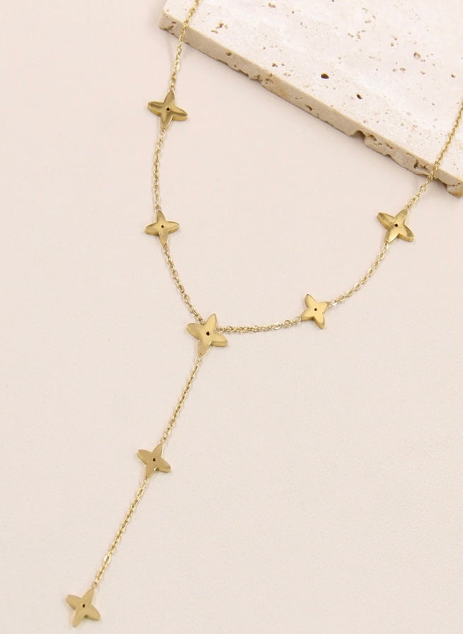 Collier Étoile "Y" Acier Inoxydable