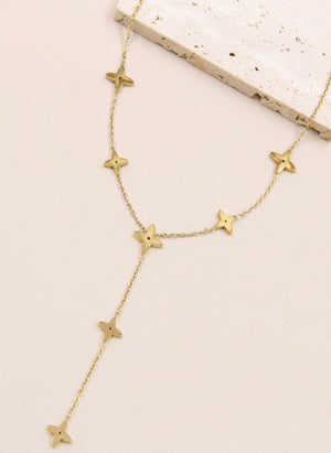 Collier Étoile "Y" Acier Inoxydable
